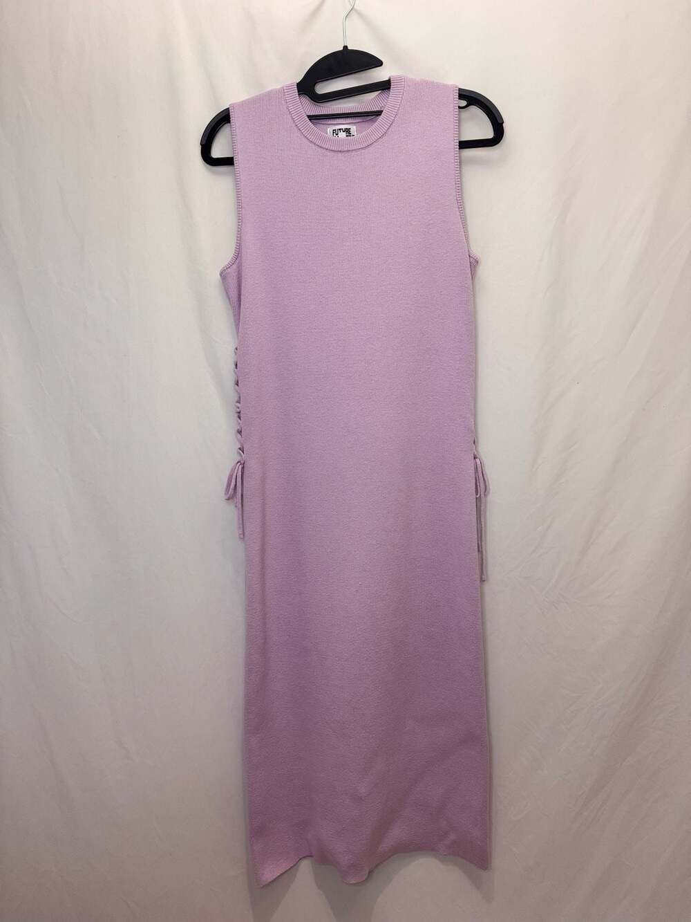 Future Collective‎ Reese Blutstein Sleeveless Lace-Up Side Midi Dress Size M